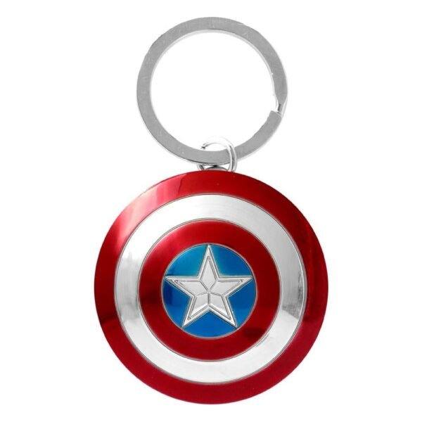 Porte-clés en métal Marvel : Bouclier Captain America