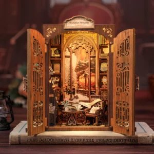Kit « Book Nook » Bookshop Memories avec éclairage Led Intégré