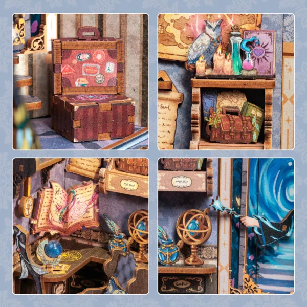 Kit "Book Nook" Soul Travel Agency avec éclairage Led Intégrée – Image 5