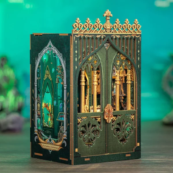 Kit "Book Nook" The Darkness Herbarium avec éclairage Led Intégrée