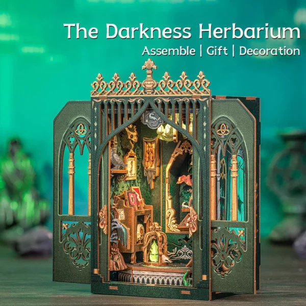 Kit "Book Nook" The Darkness Herbarium avec éclairage Led Intégrée – Image 5
