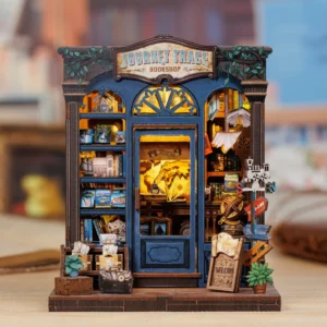 Kit « Book Nook » Journey Trace Bookshop avec éclairage Led Intégrée