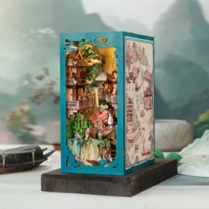 Kit « Book Nook » Su Dongpo’s Life avec éclairage Led Intégrée
