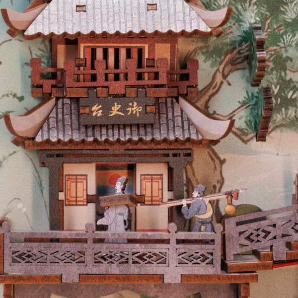 Kit "Book Nook" Su Dongpo's Life avec éclairage Led Intégrée – Image 6