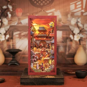Kit « Book Nook » The Legend of Mulan avec éclairage Led Intégrée