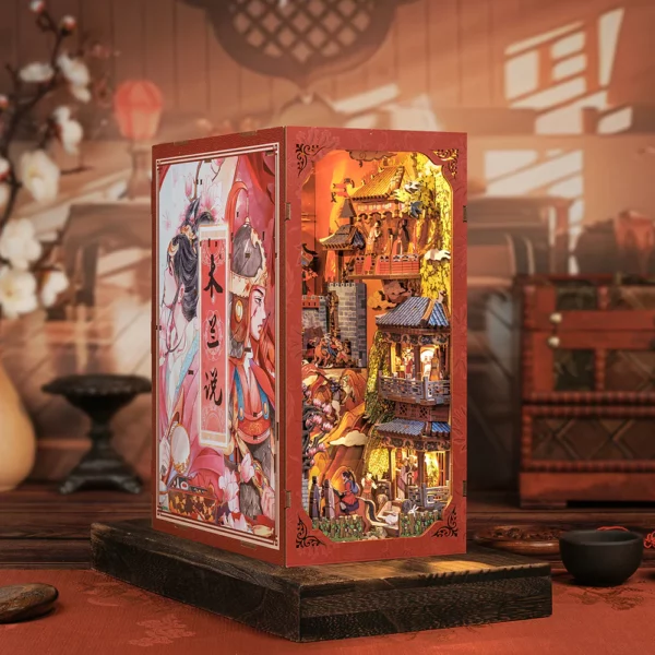 Kit "Book Nook" The Legend of Mulan avec éclairage Led Intégrée – Image 2