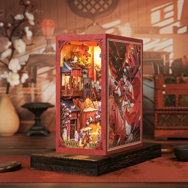 Kit "Book Nook" The Legend of Mulan avec éclairage Led Intégrée – Image 3