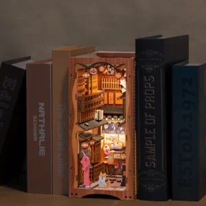 Kit « Book Nook » Under the Sakura Tree avec éclairage Led Intégrée