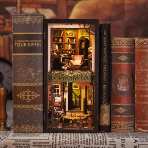 Kit « Book Nook » Rose Detective Agency avec éclairage Led Intégrée