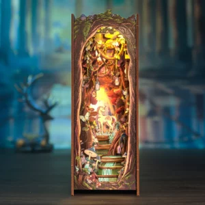 Kit « Book Nook » The Grace of Forest avec éclairage Led Intégrée