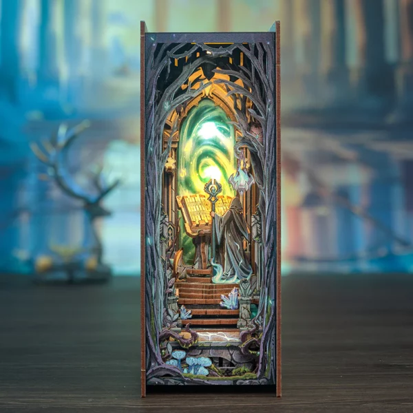 Kit "Book Nook" The Gate of Wonderland avec éclairage Led Intégrée – Image 3