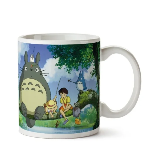 Mug céramique 340ml Mon voisin Totoro : Totoro Pêche [01]