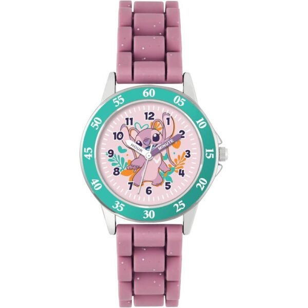Montre analogique avec aiguilles Disney Lilo et Stitch : Angel  [Bracelet sport]