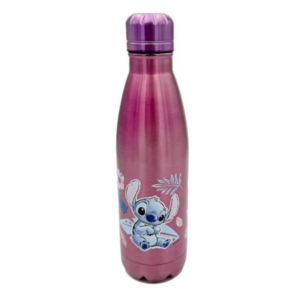 Bouteille Disney Lilo & Stitch : Stitch "Watercolor" rose  [Acier inoxydable,  780 ml]