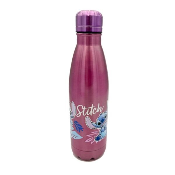 Bouteille Disney Lilo & Stitch : Stitch "Watercolor" rose  [Acier inoxydable,  780 ml] – Image 2