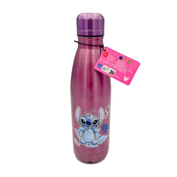 Bouteille Disney Lilo & Stitch : Stitch "Watercolor" rose  [Acier inoxydable,  780 ml] – Image 3