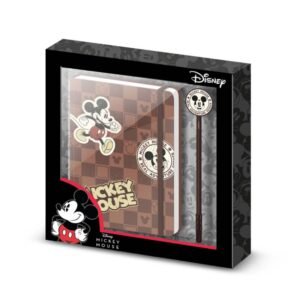 Set Box 1 Notebook + 1 Stylo Disney : Mickey Journey