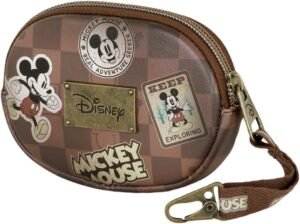 Porte-monnaie ovale Disney : Mickey Journey