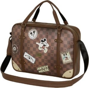 Sacoche similicuir Disney : Mickey Journey (42x30x9cm)