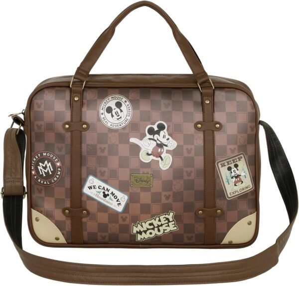 Sacoche similicuir Disney : Mickey Journey (42x30x9cm) – Image 2