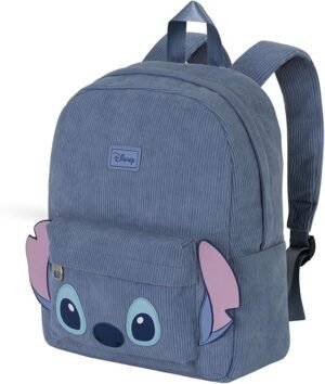 Sac à dos en Velours Disney Lilo & Stitch : Stitch [34,5x27x12cm]