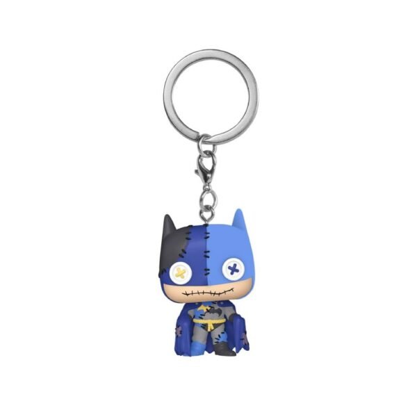 Pocket Pop Keychain Batman : Patchwork Batman
