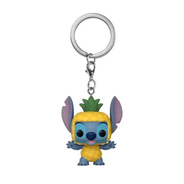 Pocket Pop ! Keychain Disney Lilo & Stitch : Stitch Ananas
