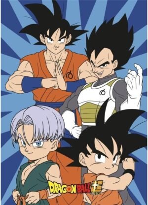 Plaid Polaire Dragon Ball Z : Trunks [Matière : Polyester]
