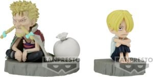 Figurine Banpresto One Piece : Sanji & Zeff [Log Stories] (6cm)