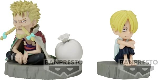 Figurine Banpresto One Piece : Sanji & Zeff [Log Stories] (6cm)