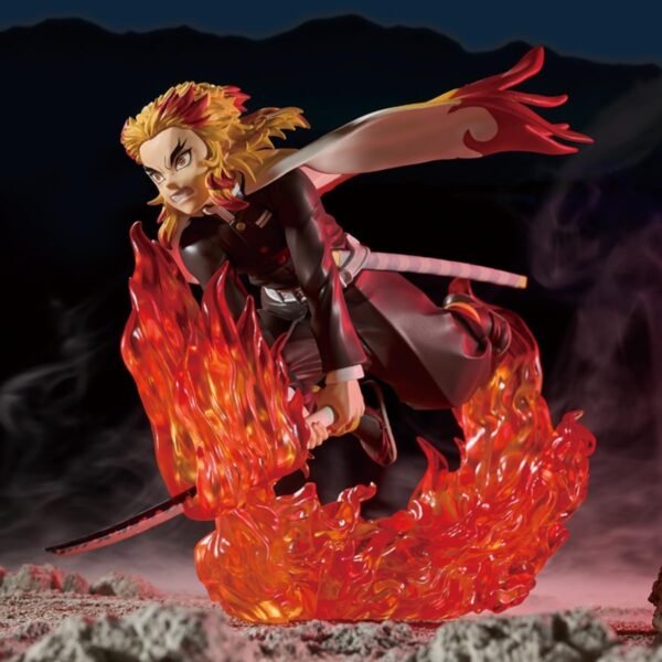 Figurine Banpresto Demon Slayer : Kyojuro Rengoku (Vibration Stars Plus) [14cm] – Image 2