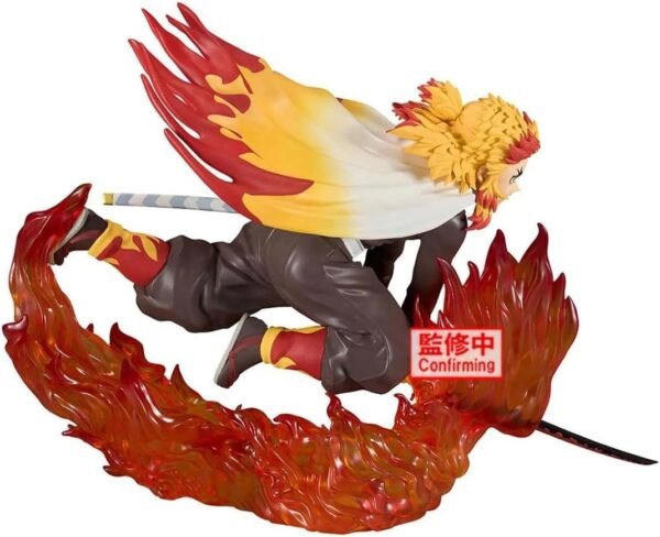 Figurine Banpresto Demon Slayer : Kyojuro Rengoku (Vibration Stars Plus) [14cm] – Image 3
