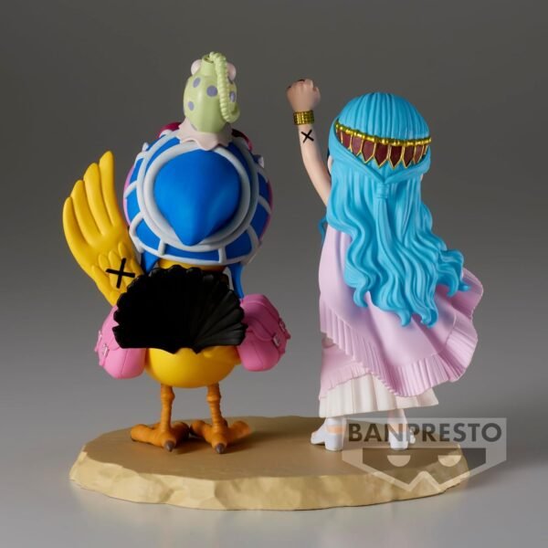 Figurine Banpresto One Piece : Vivi & Karoo [World collectable figure log stories] (7cm) – Image 3