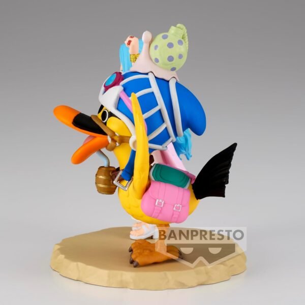Figurine Banpresto One Piece : Vivi & Karoo [World collectable figure log stories] (7cm) – Image 2