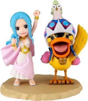 Figurine Banpresto One Piece : Vivi & Karoo [World collectable figure log stories] (7cm)