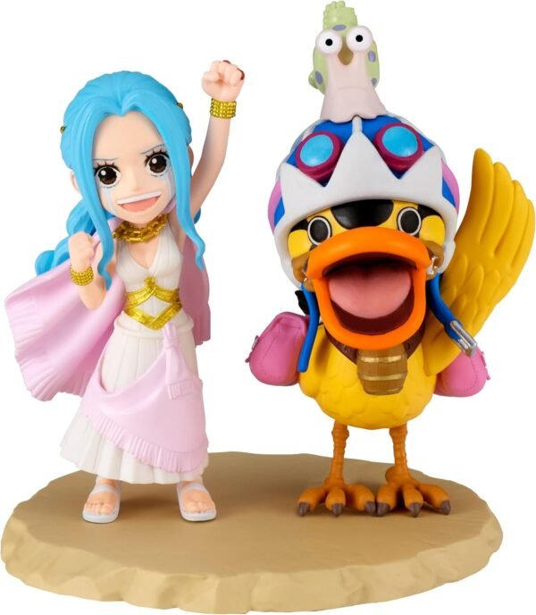 Figurine Banpresto One Piece : Vivi & Karoo [World collectable figure log stories] (7cm)