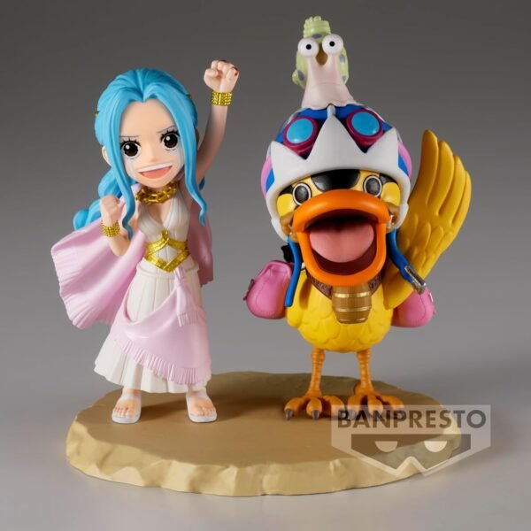 Figurine Banpresto One Piece : Vivi & Karoo [World collectable figure log stories] (7cm) – Image 4