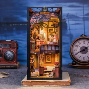 Kit « Book Nook » Train Mystère » avec éclairage Led Intégrée