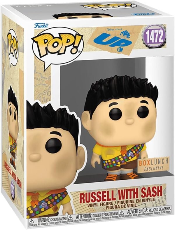 Figurine Pop [Special Edition] Disney  Là-Haut :  Russel avec Sash  [1472] – Image 2