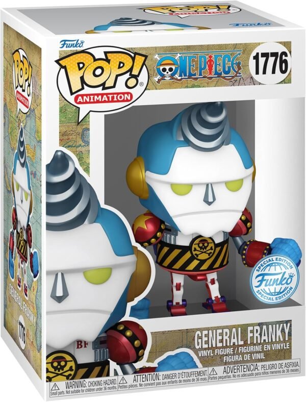 Figurine Pop  [Special Edition]  One Piece  : General Franky (Luminiscent dans le noir) [1776] – Image 2