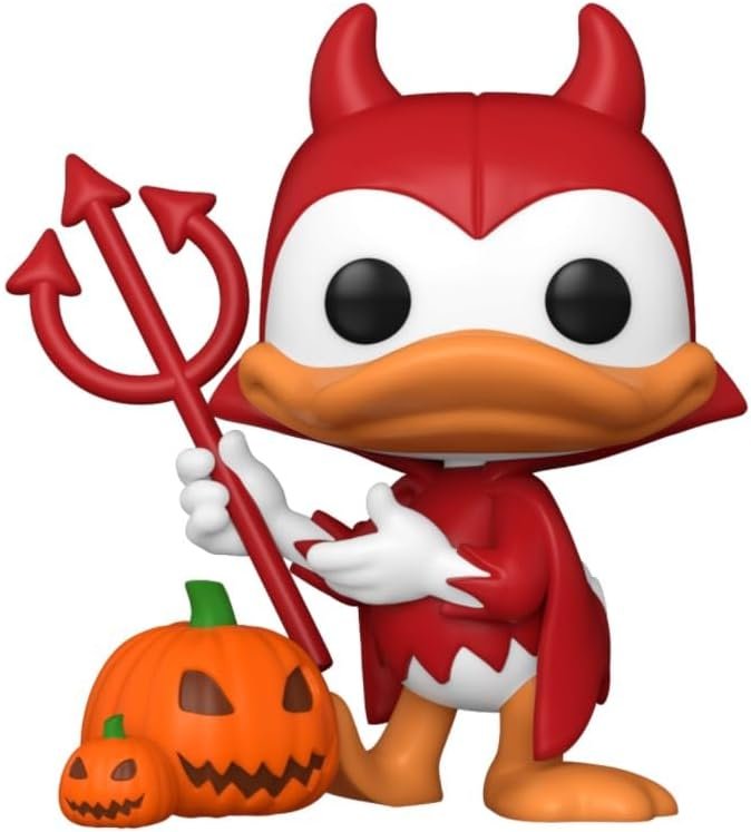Figurine Pop [Chase Special Edition] Disney : Devil Donald avec citrouille [1446]