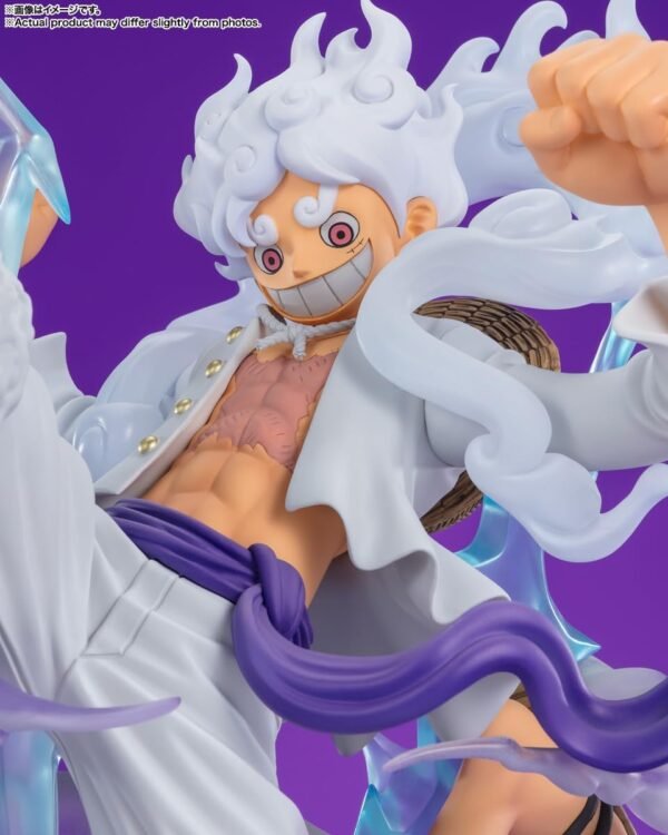 Figurine Tamashii Nations [Figuarts Zero Extra Battle] One Piece : Luffy Gear 5 Gigant (30cm) – Image 5