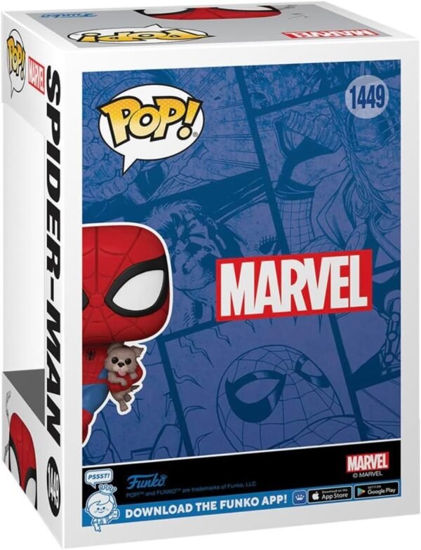 Figurine Pop [Special Edition]  Marvel : Spider-Man avec Sandwich (chien) [1449] – Image 2