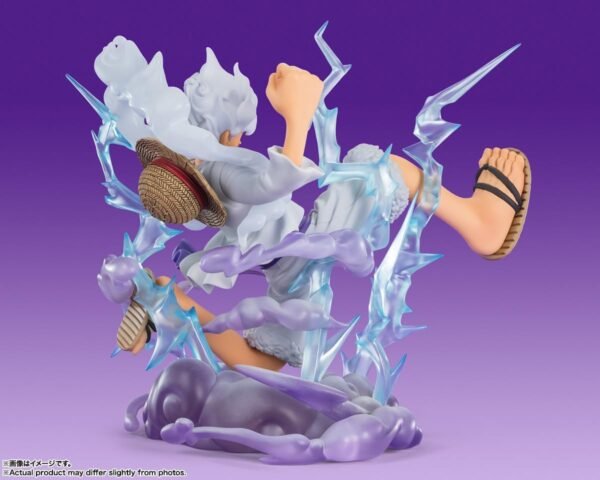 Figurine Tamashii Nations [Figuarts Zero Extra Battle] One Piece : Luffy Gear 5 Gigant (30cm) – Image 2