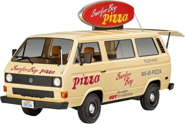 Kit "Puzzle 3D" Stranger Things Van VWT3 Surfer Boy Pizza – Image 2