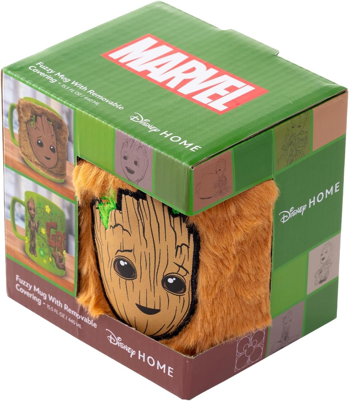 Fuzzy Mug céramique 440 ml  Marvel Les gardiens de la Galaxie: Groot – Image 5