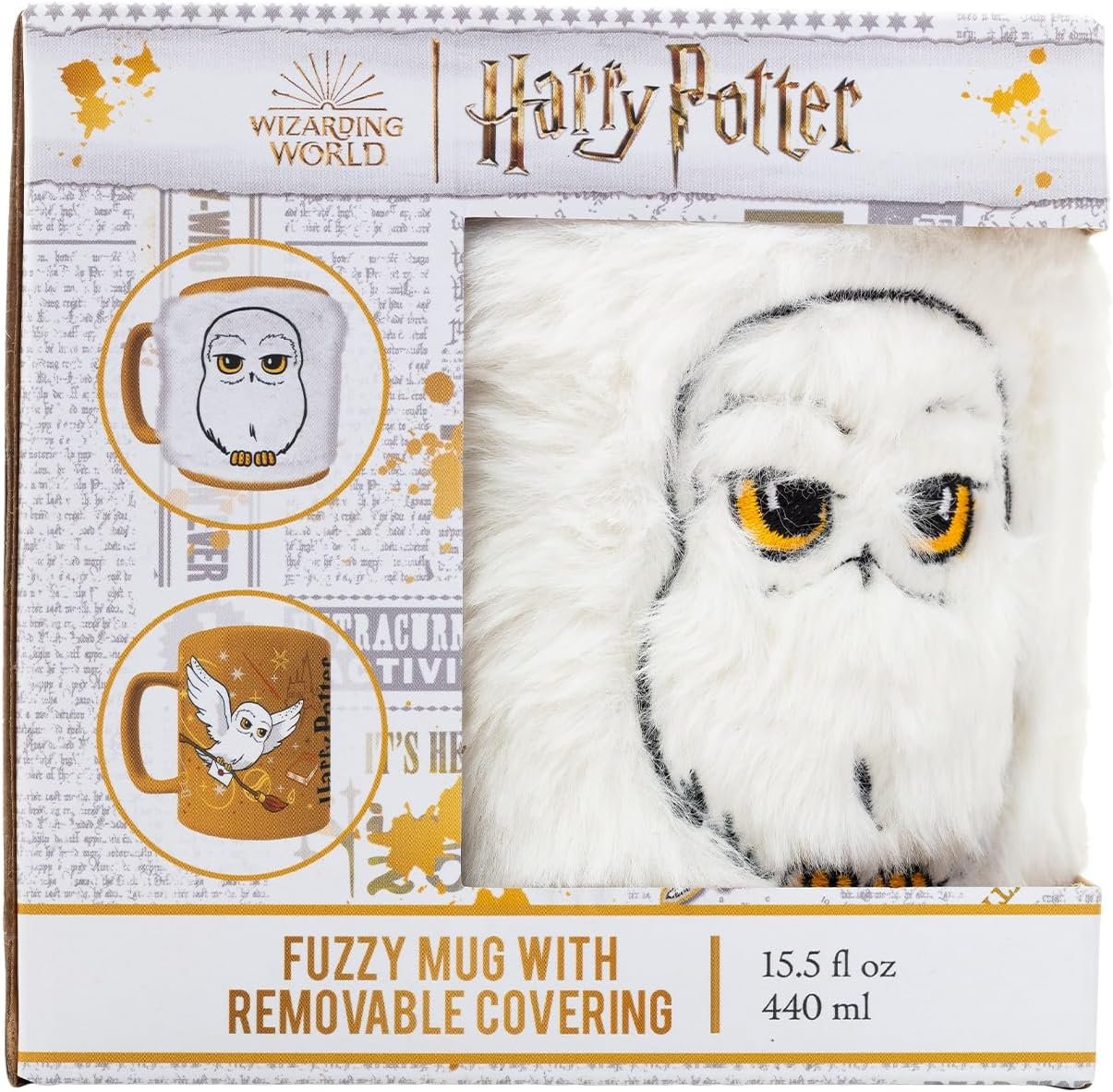Fuzzy Mug céramique 440 ml Harry Potter : Hedwige – Image 5