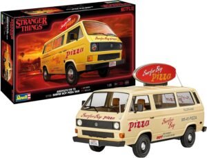 Kit « Puzzle 3D » Stranger Things Van VWT3 Surfer Boy Pizza