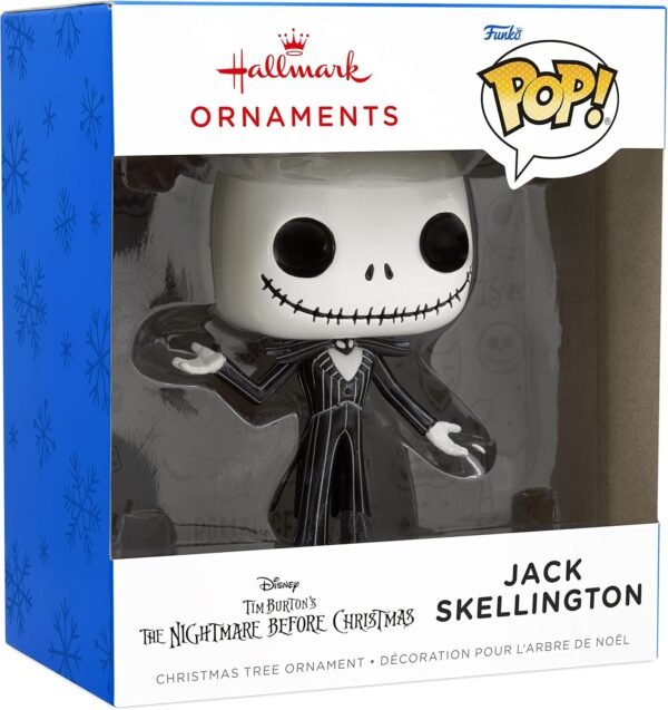 Figurine Pop d'ornement Disney L'étrange Noël de Mr Jack : Jack Skellington – Image 3