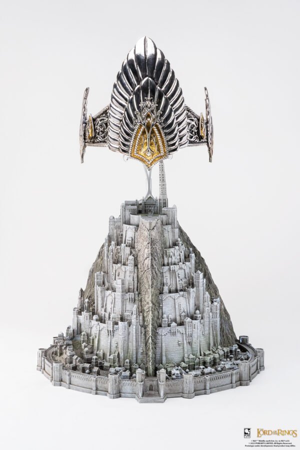 Réplique en polyrésine et metal Seigneur Des Anneaux : Couronne du Gondor avec LED [65cm] – Image 18
